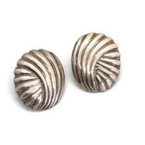 Sterling silver clip on earrngs